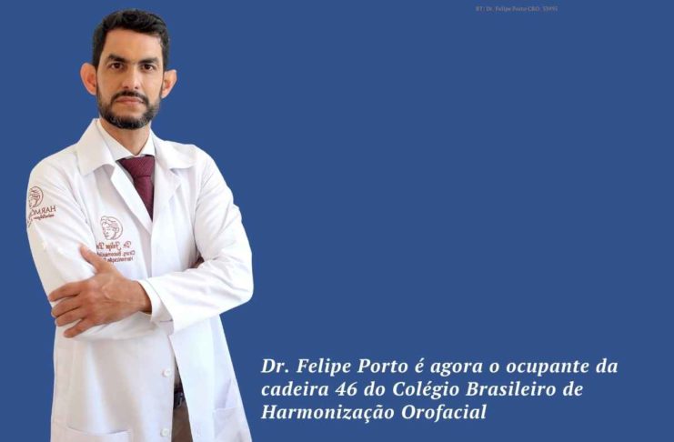 Fundador e responsável técnico pela Clínica Harmônica, o cirurgião bucomaxilofacial Dr. Felipe Porto é o novo membro do Colégio Brasileiro de Harmonização Orofacial.